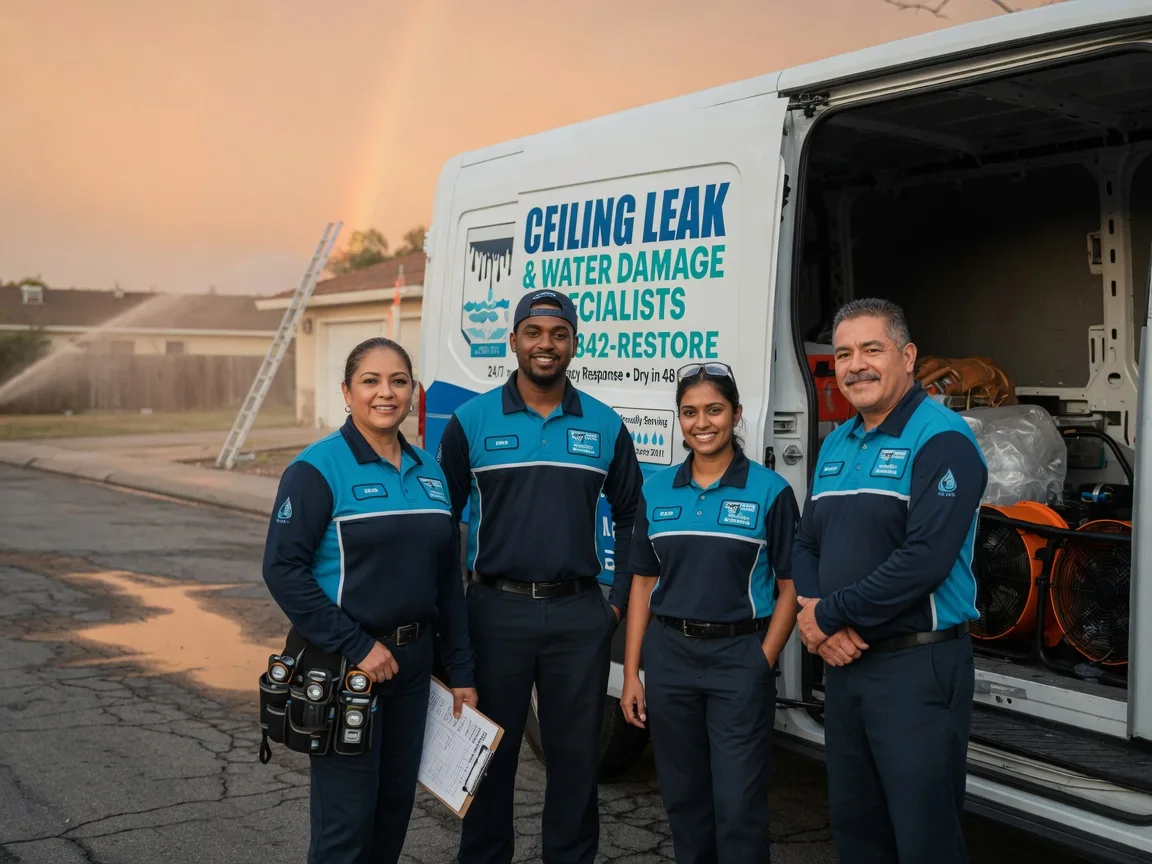 Ceiling Leak Cleanup company in Pesotum, IL